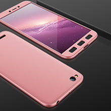 Заредете изображение във визуализатора на галерията – GKK 360 Protection Case Front and Back Case Full Body Cover Xiaomi Redmi 5A pink - TopMag
