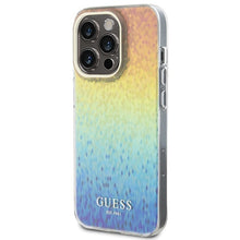 Заредете изображение във визуализатора на галерията – Original Case GUESS IML Faceted Mirror Disco Iridescent hardcase GUHCP15LHDECMI for Iphone 15 Pro multicolor
