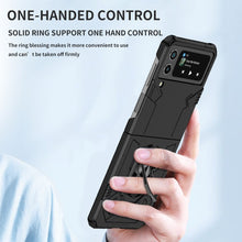 Заредете изображение във визуализатора на галерията – Forcell mecha case for samsung galaxy z flip 4 5g black
