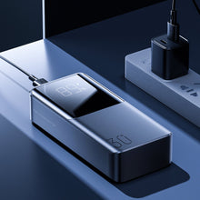 Заредете изображение във визуализатора на галерията – Joyroom power bank 15W 30000mAh PD QC3.0 AFC black (JR-T015)

