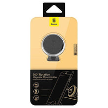 Заредете изображение във визуализатора на галерията – BASEUS car holder magnetic to center console 360° Adjustable silver SUCX140012
