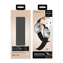 Заредете изображение във визуализатора на галерията – Amazing Thing Band Smoothie Mag AWSPMBO for Apple Watch 49/45/41 black
