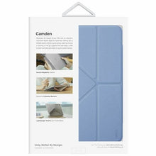 Заредете изображение във визуализатора на галерията – Uniq case Camden iPad 10 gen. (2022) blue/northern blue Antimicrobial
