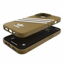 Заредете изображение във визуализатора на галерията – Adidas OR Moulded PU iPhone 13 Pro Max 6,7" beżowo-złoty/beige-gold 47807

