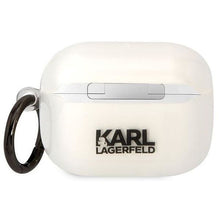 Заредете изображение във визуализатора на галерията – Karl Lagerfeld KLAPHNCHTCT Airpods Pro cover transparent Ikonik Choupette
