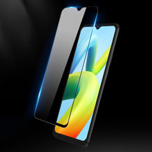 Заредете изображение във визуализатора на галерията – Dux Ducis 9D Tempered Glass Screen Protector for Xiaomi Redmi A2 / Redmi A1 9H with Black Frame
