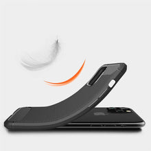 Заредете изображение във визуализатора на галерията – Carbon Case flexible cover for iPhone 11 Pro Max black

