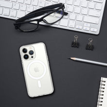 Заредете изображение във визуализатора на галерията – Acrylic Magsafe Case for Iphone 11 transparent
