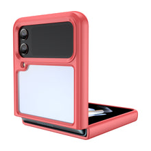 Заредете изображение във визуализатора на галерията – Outer Space Case for Samsung Galaxy Z Flip 3 cover with a flexible frame red
