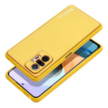 Заредете изображение във визуализатора на галерията – LEATHER Case for XIAOMI Redmi NOTE 12 PRO+ 5G yellow
