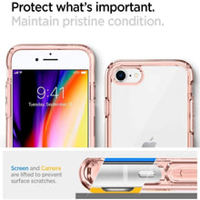 Заредете изображение във визуализатора на галерията – SPIGEN ULTRA HYBRID IPHONE 7/8 / SE 2020 ROSE CRYSTAL - TopMag
