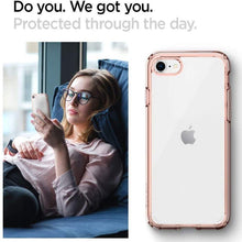Заредете изображение във визуализатора на галерията – SPIGEN ULTRA HYBRID IPHONE 7/8 / SE 2020 ROSE CRYSTAL - TopMag
