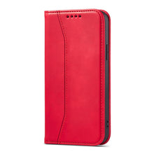Заредете изображение във визуализатора на галерията – Magnet Fancy Case case for iPhone 14 flip cover wallet stand red
