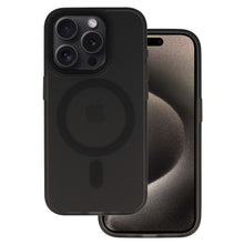 Заредете изображение във визуализатора на галерията – Liavec AG Magsafe Case for Iphone 15 black
