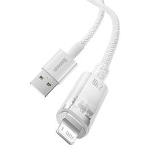 Заредете изображение във визуализатора на галерията – Baseus Explorer Series cable USB - Lightning 2.4A 1 m white (CATS010002)
