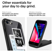 Заредете изображение във визуализатора на галерията – SPIGEN ULTRA HYBRID IPHONE 7/8 / SE 2020 BLACK - TopMag
