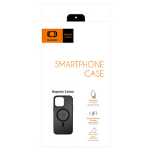 Заредете изображение във визуализатора на галерията – Tel Protect Magnetic Carbon Case for Iphone 15 Plus Black
