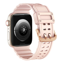 Заредете изображение във визуализатора на галерията – Strap Triple Protection strap for Apple Watch SE, 8, 7, 6, 5, 4, 3, 2, 1 (41, 40, 38 mm) bracelet bracelet pink
