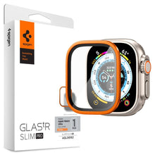 Заредете изображение във визуализатора на галерията – TEMPERED GLASS Spigen GLAS.TR SLIM PRO Apple Watch ULTRA (49 MM) ORANGE
