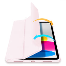 Заредете изображение във визуализатора на галерията – Dux Ducis Copa case for iPad 10.9'' 2022 (10 gen.) smart cover stand pink
