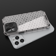Заредете изображение във визуализатора на галерията – Honeycomb case for iPhone 14 Pro Max armored hybrid cover black
