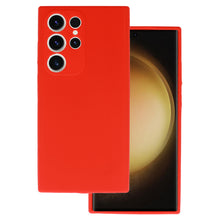 Заредете изображение във визуализатора на галерията – Tel Protect Silicone Premium for Samsung Galaxy S24 Ultra red
