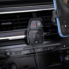 Заредете изображение във визуализатора на галерията – HOCO transmitter FM bluetooth AUX E65 Unity black
