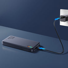 Заредете изображение във визуализатора на галерията – Joyroom power bank 10000mAh Dazzling Series 22.5W black (QP194)
