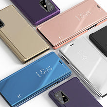 Заредете изображение във визуализатора на галерията – Clear View Case cover for Samsung Galaxy S20 Ultra blue

