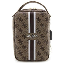 Заредете изображение във визуализатора на галерията – Guess Bag GUHBP4RPSW Organizer brown/brown 4G Printed Stripes

