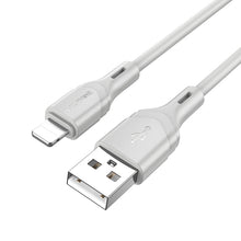 Заредете изображение във визуализатора на галерията – Borofone Cable BX99 Method - USB to Lightning - 2,4A 1 metre grey
