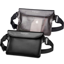 Заредете изображение във визуализатора на галерията – Spigen a620 universal waterproof waist bag 2-pack black - TopMag
