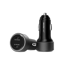 Заредете изображение във визуализатора на галерията – Amazing Thing Car charger Speed Pro SP66WCC - 2xType C - PD 66W black

