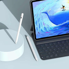 Заредете изображение във визуализатора на галерията – Hoco gm102 smooth series active anti-mistake touch capacitive pen gm102 white - TopMag
