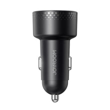 Заредете изображение във визуализатора на галерията – Car charger 2x USB C 70W with LED display Joyroom JR-CCD02 | black

