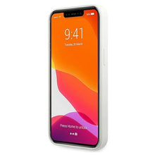 Заредете изображение във визуализатора на галерията – Karl Lagerfeld KLHCP13SSSKCW iPhone 13 mini 5,4" hardcase biały/white Silicone Karl &amp; Choupette
