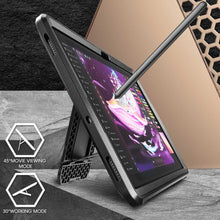 Заредете изображение във визуализатора на галерията – Supcase UNICORN BEETLE PRO GALAXY TAB S9+ PLUS 12.4 X810 / X816B BLACK
