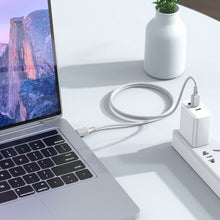 Заредете изображение във визуализатора на галерията – HOCO cable Type C to Type C Power Delivery 60W Assistant X101 gray (30pcs/box)
