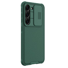 Заредете изображение във визуализатора на галерията – Nillkin CamShield Pro Case for Samsung Galaxy S23+ cover with camera cover green
