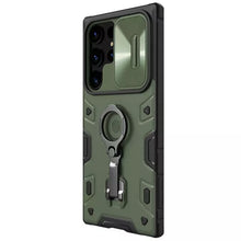 Заредете изображение във визуализатора на галерията – Nillkin CamShield Armor Pro Case for Samsung Galaxy S23 Ultra green
