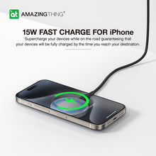 Заредете изображение във визуализатора на галерията – Amazing Thing Induction charger Magsafe Thunder Pro TP16MSV - 15W with Type C to Type C cable grey
