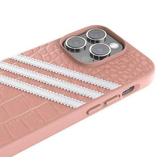 Заредете изображение във визуализатора на галерията – Adidas OR Samba Alligator iPhone 14 Pro 6.1" pink-white/mauve-white 50200
