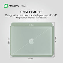 Заредете изображение във визуализатора на галерията – Amazing Thing Laptop Case Matte Pro Sleeve MBSPRO14BK for Macbook Pro/Air 14 inches black
