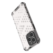 Заредете изображение във визуализатора на галерията – Honeycomb case for iPhone 14 Pro Max armored hybrid cover transparent
