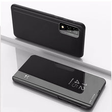 Заредете изображение във визуализатора на галерията – Clear View Case cover for Realme 7 Pro black
