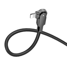 Заредете изображение във визуализатора на галерията – Borofone Cable BU41 Kelly - USB to Lightning - 2,4A 1,2 metres black
