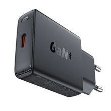 Заредете изображение във визуализатора на галерията – Acefast A65 PD 20W GaN USB-C wall charger - black
