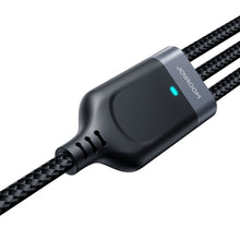 Заредете изображение във визуализатора на галерията – Joyroom Multi-Use Series 3-in-1 cable S-1T3018A18 Lightning USB-C micro USB 1.2m - black
