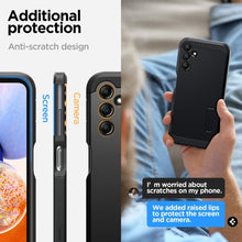 Заредете изображение във визуализатора на галерията – Spigen TOUGH ARMOR GALAXY A14 5G BLACK
