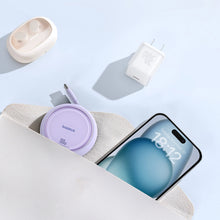 Заредете изображение във визуализатора на галерията – Baseus Free2Draw Mini USB-C - USB-C retractable cable 100W 1m - purple
